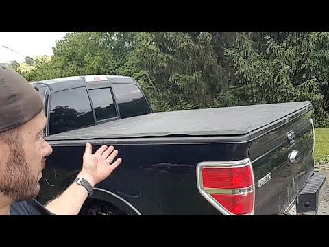 Shortening a soft tonneau bed cover from a long bed truck to short bed truck.