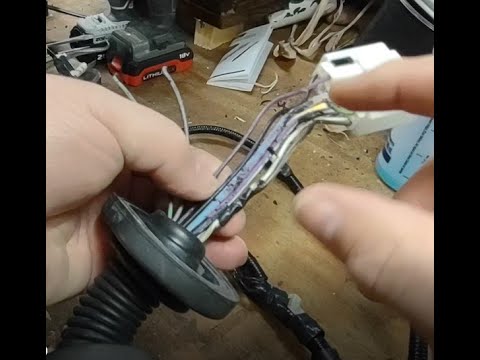 2014 F150 Rear Door Harness swap. Stressed wires breaking.