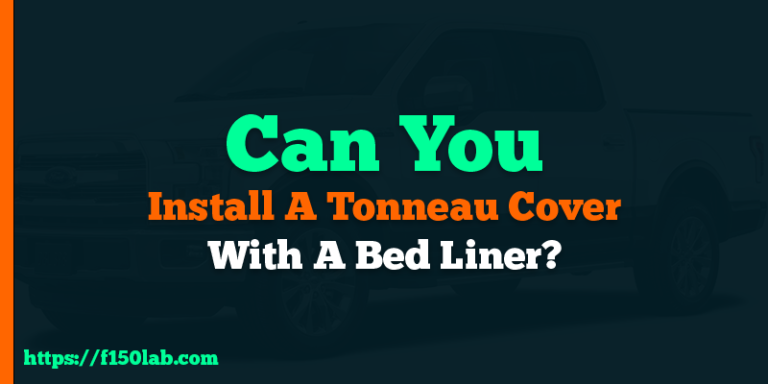 can you install a tonneau cover with a bed liner