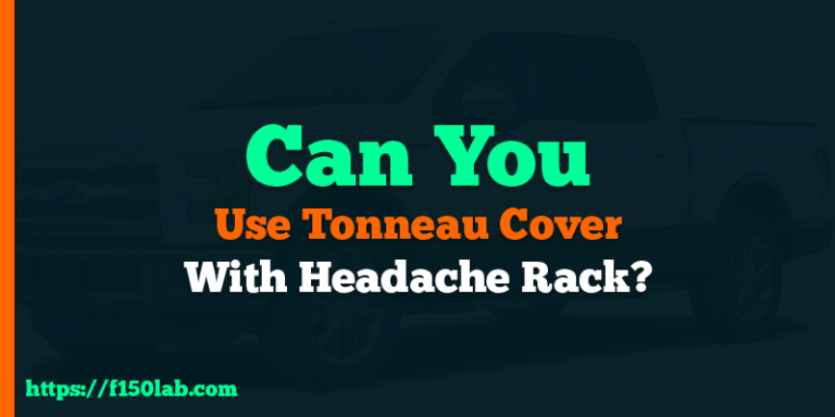 can you use tonneau cover with headache rack