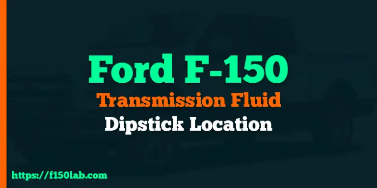 Ford F150 transmission fluid dipstick location
