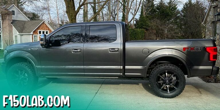 2 inch leveling kit installed on a Ford F150