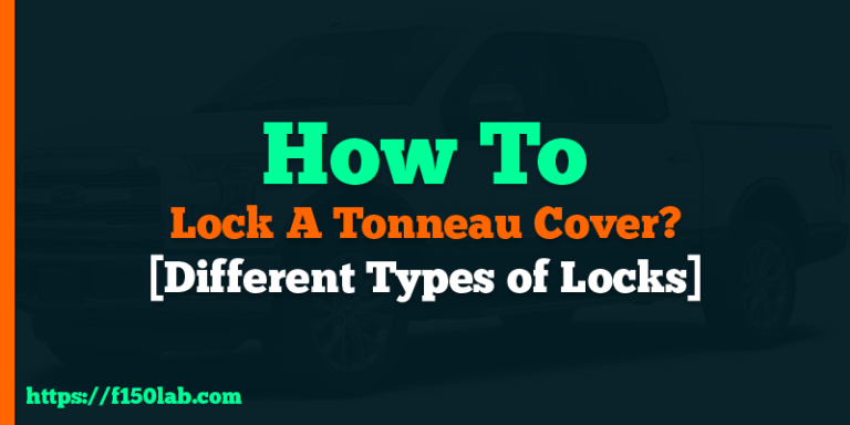 how to lock a tonneau cover
