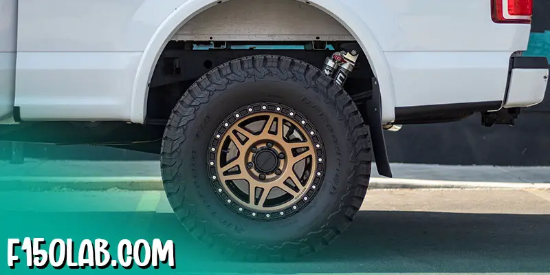 35 inch BFGoodrich KO2 tire installed on a Ford F150